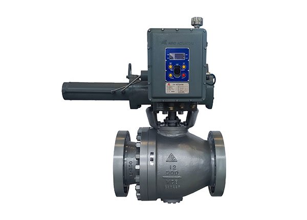 12" 900磅 WCB材质 电液联动硬密封耐磨C型球阀